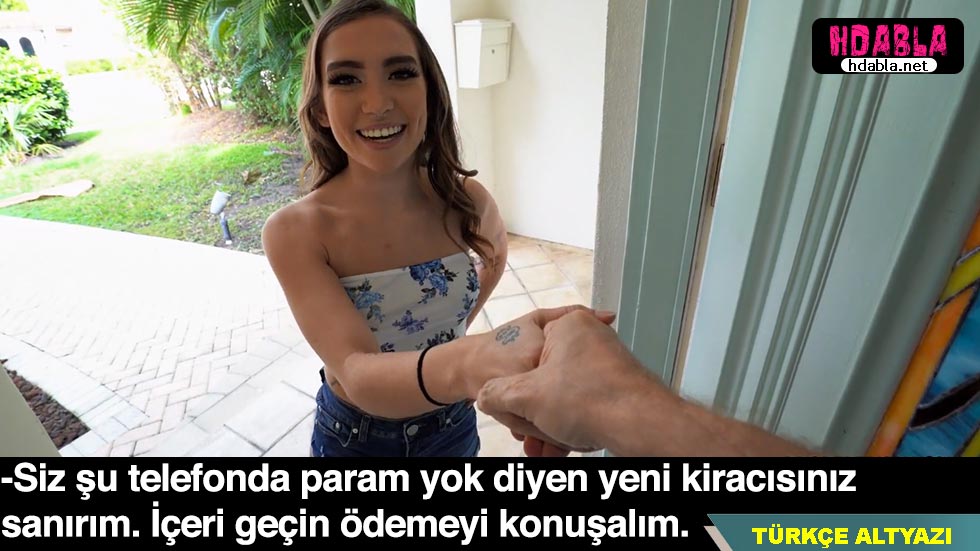 Yeni kiraladığı oda için para vermek yerine külodu sıyırdı