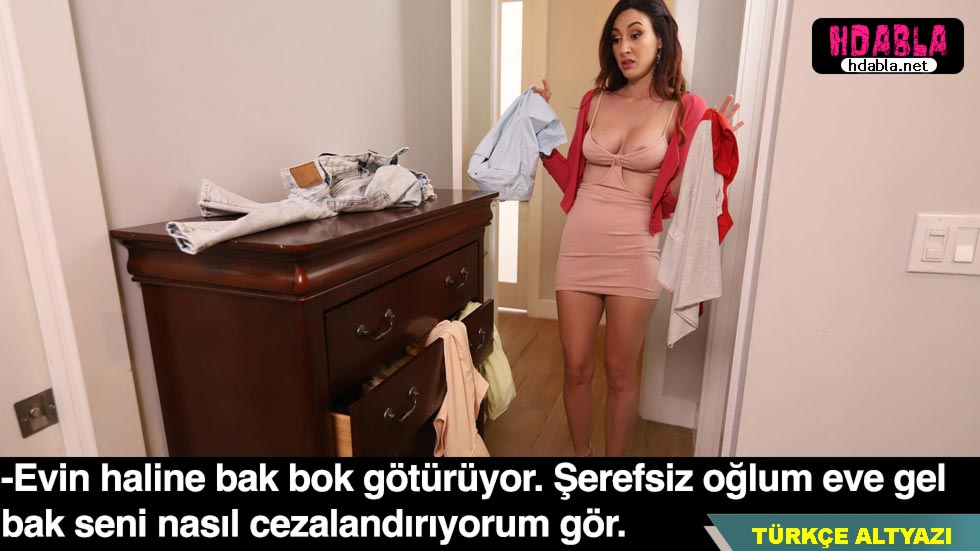 İş gezisinden erken gelen anne Dağınık ev yüzünden sinirlendi