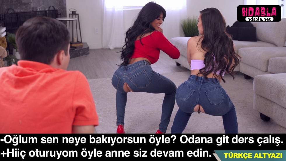 Annemle kız kardeşim squat yaparken pantolonları yırtılınca