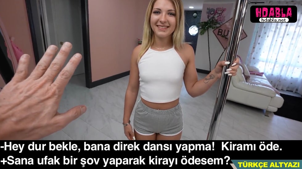 Evimi kiraya verdiğim genç kız Salonun ortasına direk dikmiş